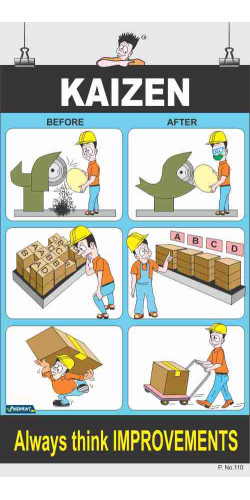 110 - KAIZEN, 66 cm x 36 cm, UV Printed