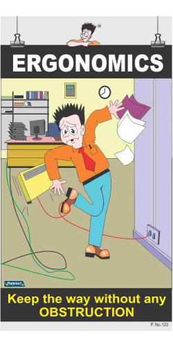 123 - Ergonomics, 66 cm x 36 cm, UV Printed