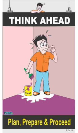 131 - Think Ahead, 66 cm x 36 cm, UV Printed