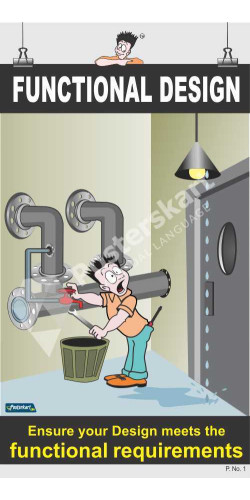 001 - Functional Design Poster, 66 cm x 36 cm, UV Printed