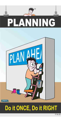 036 - Planning, 66 cm x 36 cm, UV Printed