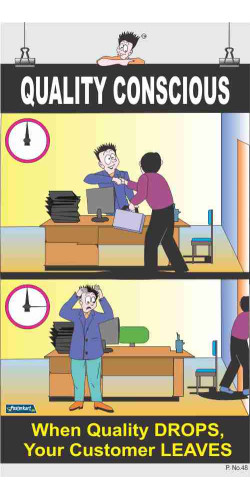 048 - Quality Conscious, 66 cm x 36 cm, UV Printed