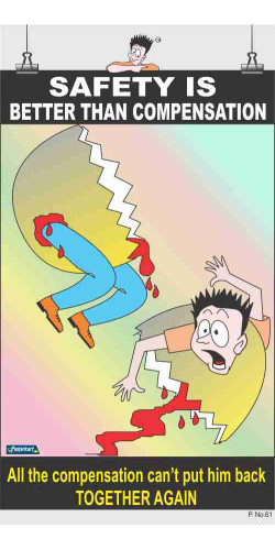 061 - Safety, 66 cm x 36 cm, UV Printed