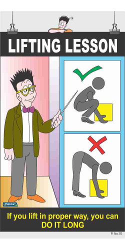 070 - Lifting Lesson, 66 cm x 36 cm, UV Printed