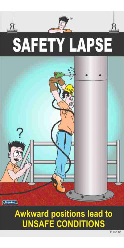 085 - Safety Lapse, 66 cm x 36 cm, UV Printed