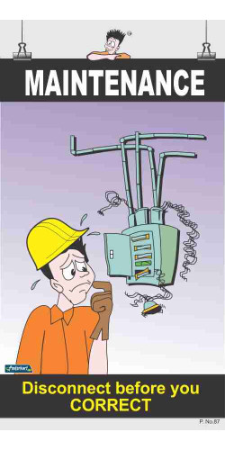 087 - Maintenance, 66 cm x 36 cm, UV Printed