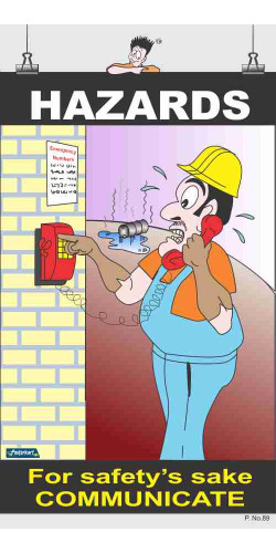 089 - Hazards, 66 cm x 36 cm, UV Printed