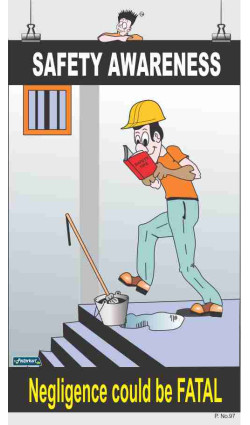 097 - Safety Awareness, 66 cm x 36 cm, UV Printed