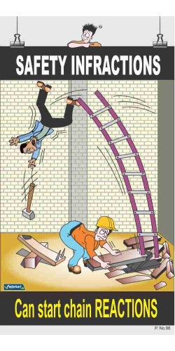 098 - Safety Infraction, 66 cm x 36 cm, UV Printed